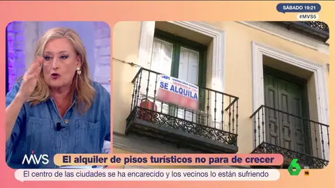 Elisa Beni denuncia el desorbitado precio del alquiler en España