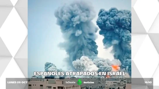 Hablan los españoles atrapados en Israel: "Rogamos a la autoridades españolas que nos ayuden" Hablan los españoles atrapados en Israel: "Rogamos a la autoridades españolas que nos ayuden"
