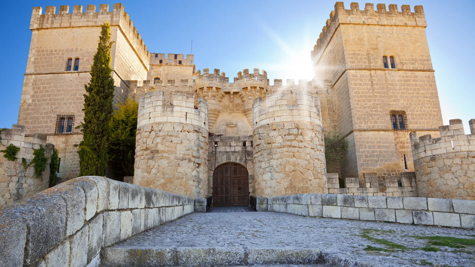 Castillo de Ampudia, en Palencia