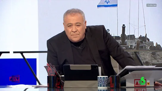 Ferreras: "Gaza está machada. No todos en Gaza son Hamás" Ferreras: "Gaza está machada. No todos en Gaza son Hamás"