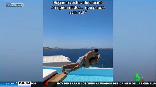 Cuando el anuncio de tu compromiso de boda no sale como esperabas: el golpe de esta pareja al grabar un vídeo perfecto para redes Cuando el anuncio de tu compromiso de boda no sale como esperabas: el golpe de esta pareja al grabar un vídeo perfecto para redes
