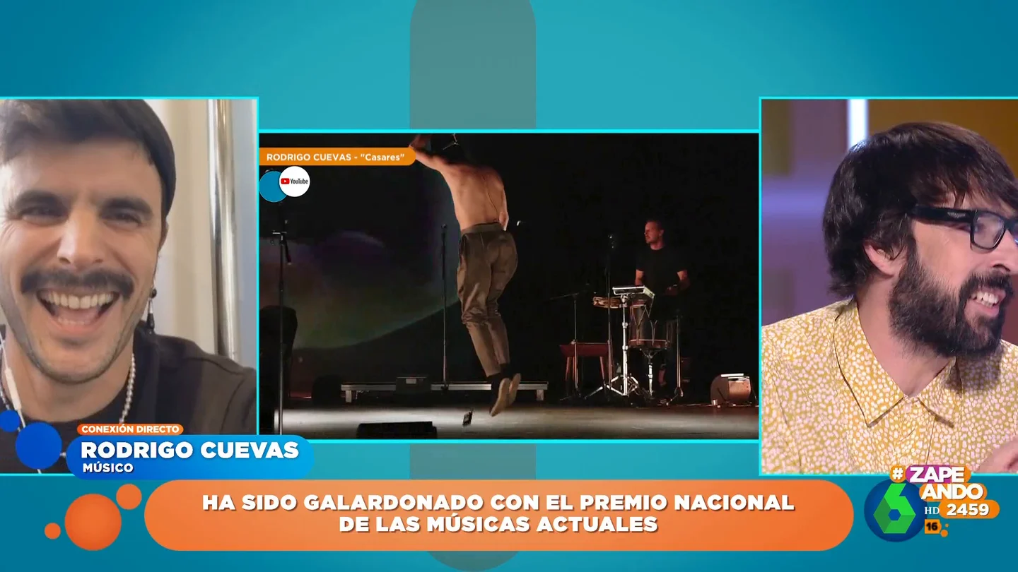 Rodrigo Cuevas, un artista que se define como "un agitador folclórico con culazo" Rodrigo Cuevas, un artista que se define como "un agitador folclórico con culazo"