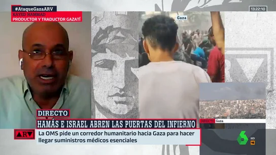El testimonio de Kayed Hammad desde Gaza: "Estoy encerrado en mi casa, no hay luz" El testimonio de Kayed Hammad desde Gaza: "Estoy encerrado en mi casa, no hay luz"