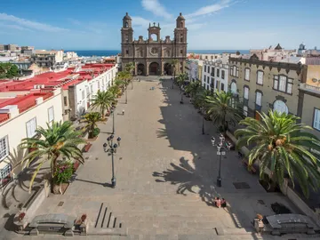Plaza de Santa Ana. Vegueta, Las Palmas de Gran Canaria Plaza de Santa Ana. Vegueta, Las Palmas de Gran Canaria
