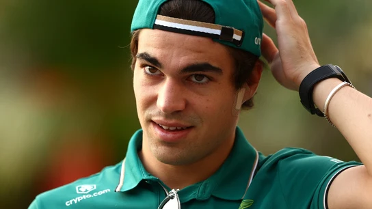 Lance Stroll, piloto de Aston Martin Lance Stroll, piloto de Aston Martin