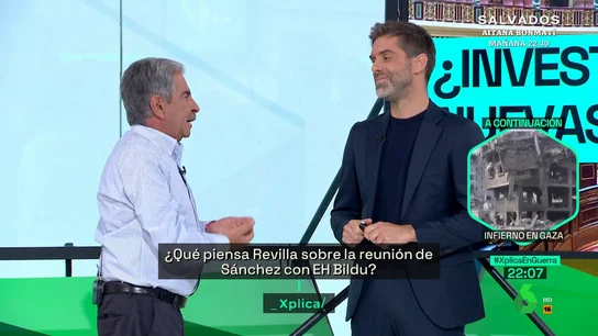 Revilla, contundente: "Que Sánchez se dé la mano con Bildu es una buena noticia" Revilla, contundente: "Que Sánchez se dé la mano con Bildu es una buena noticia"