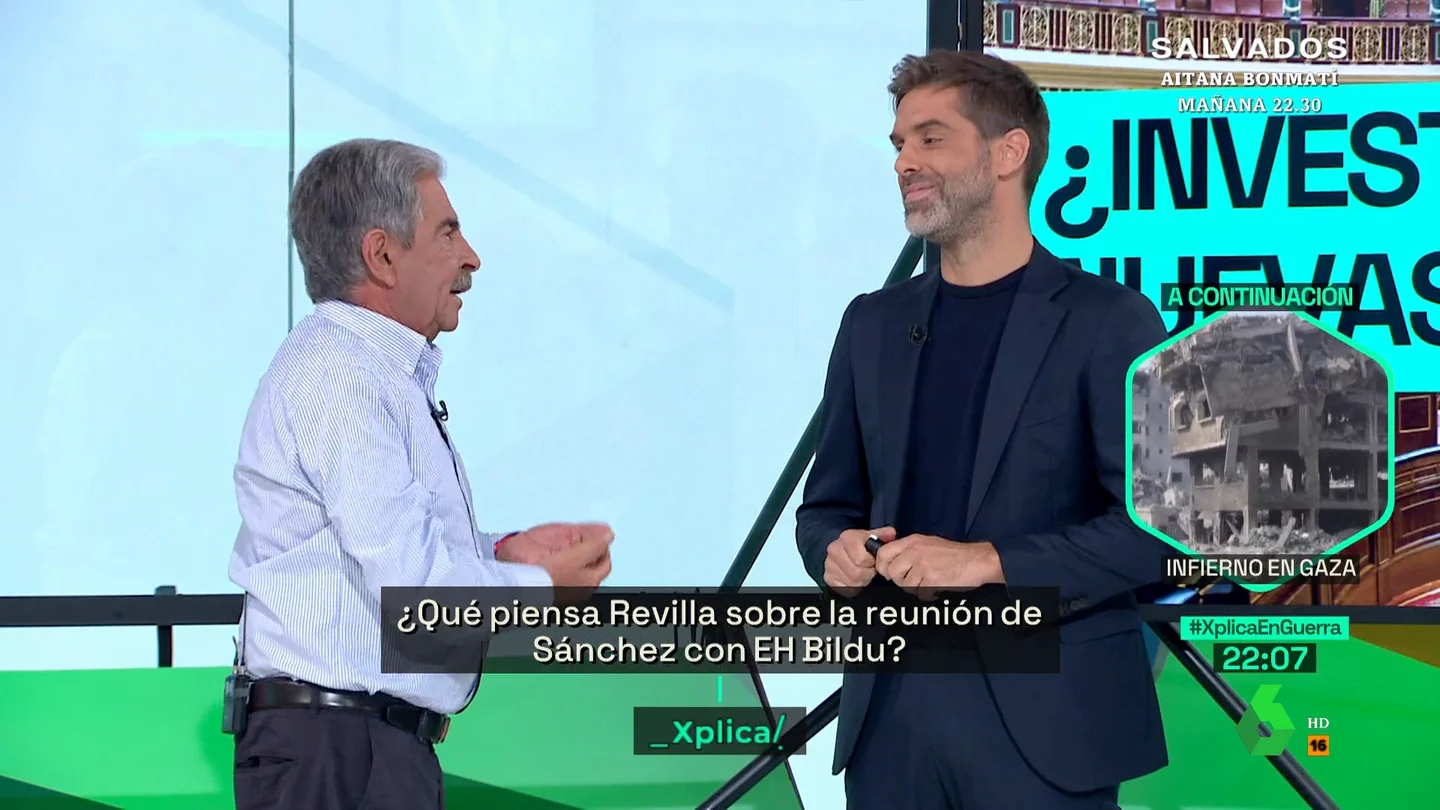Revilla, contundente: "Que Sánchez se dé la mano con Bildu es una buena noticia" Revilla, contundente: "Que Sánchez se dé la mano con Bildu es una buena noticia"