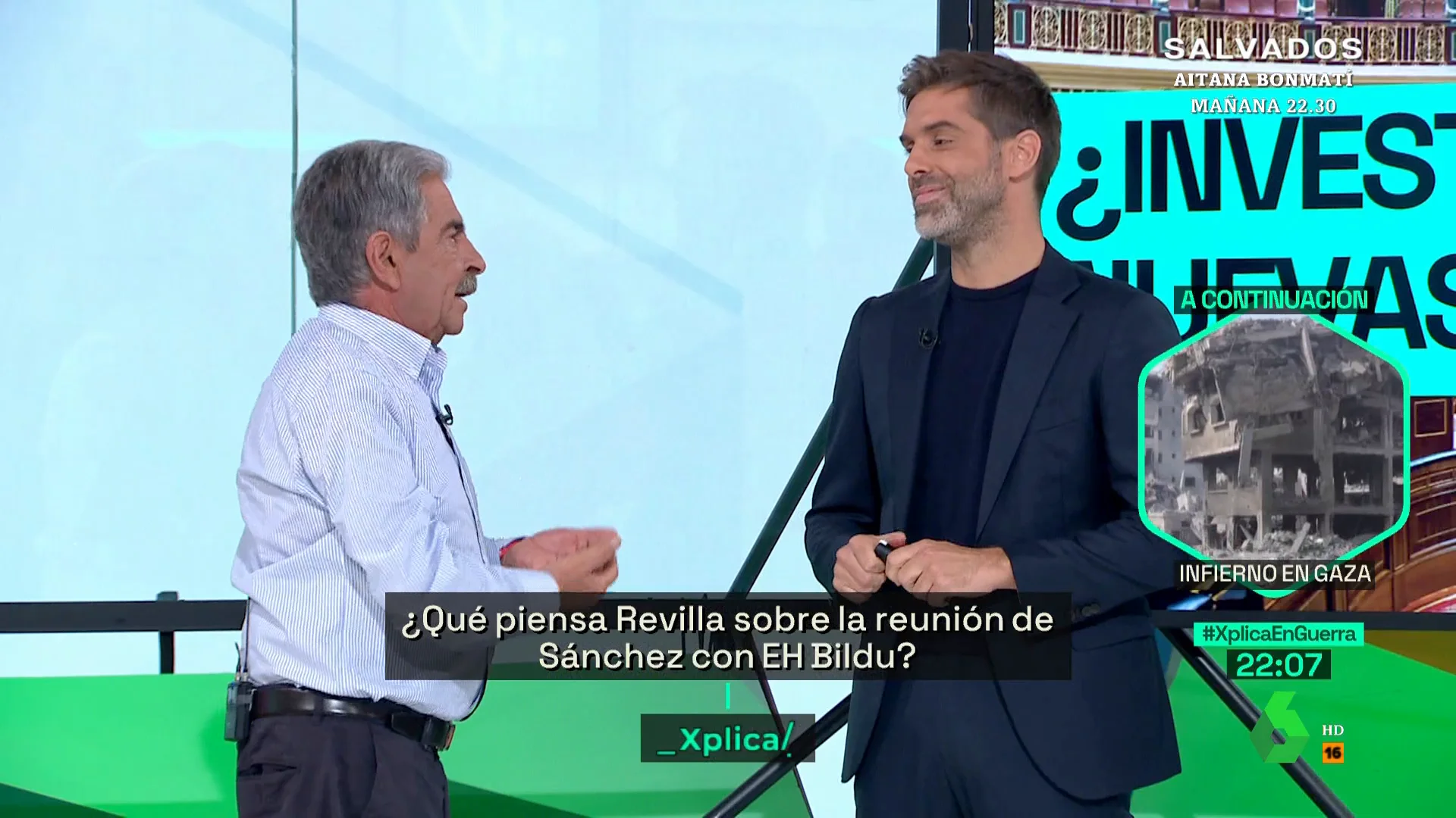 Revilla, contundente: "Que Sánchez se dé la mano con Bildu es una buena noticia"