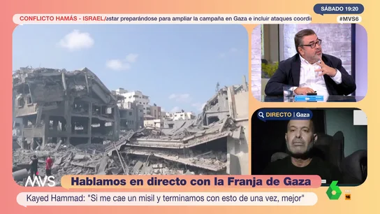 Pedro Rodríguez alerta de las consecuencias de la entrada de Irán en la guerra entre Israel y Hamás: "No somos conscientes del riesgo" Pedro Rodríguez alerta de las consecuencias de la entrada de Irán en la guerra entre Israel y Hamás: "No somos conscientes del riesgo"