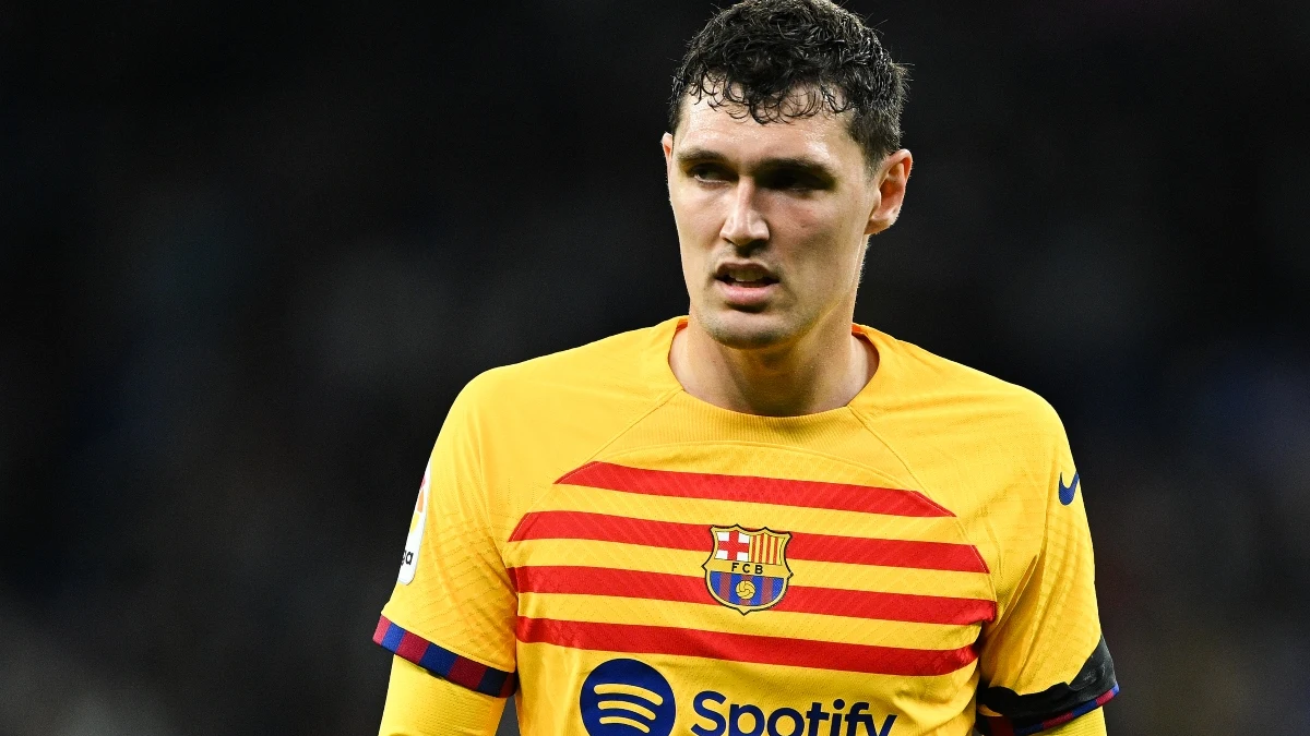 Christensen, en un partido con el Barça