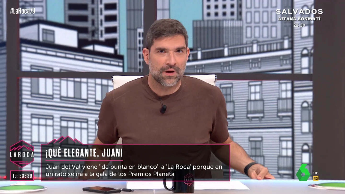 El dardo de Nacho García a Nuria Roca por su look El dardo de Nacho García a Nuria Roca por su look