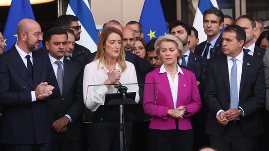 España y la UE reconocen el derecho de Israel a defenderse y piden proteger a los civiles España y la UE reconocen el derecho de Israel a defenderse y piden proteger a los civiles