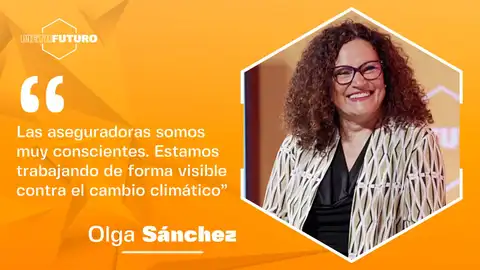 Olga Sánchez (AXA): "Las aseguradoras somos muy conscientes. Estamos trabajando de forma muy visible contra el cambio climático". Olga Sánchez (AXA): "Las aseguradoras somos muy conscientes. Estamos trabajando de forma muy visible contra el cambio climático".