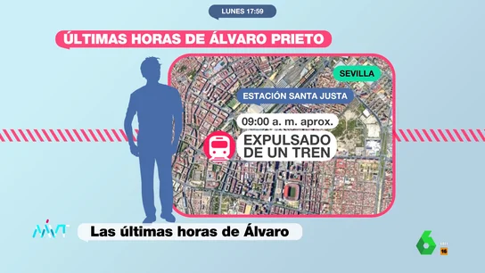 MVT Así fueron las últimas horas de Álvaro Prieto MVT Así fueron las últimas horas de Álvaro Prieto
