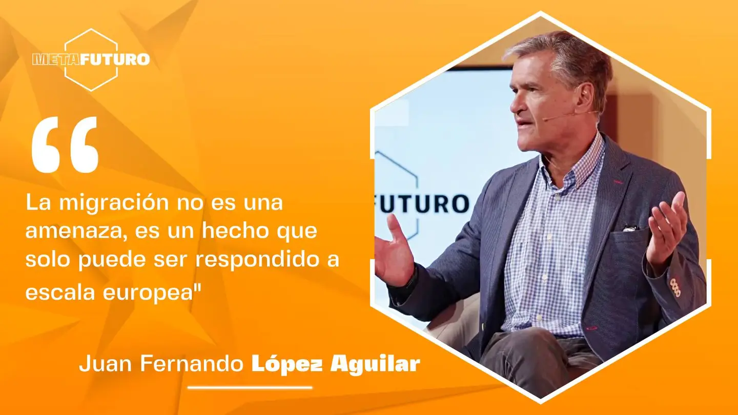 Juan Fernando López Aguilar: "Hay gobernantes que se han instalado en la explotación del miedo al migrante" Juan Fernando López Aguilar: "Hay gobernantes que se han instalado en la explotación del miedo al migrante"