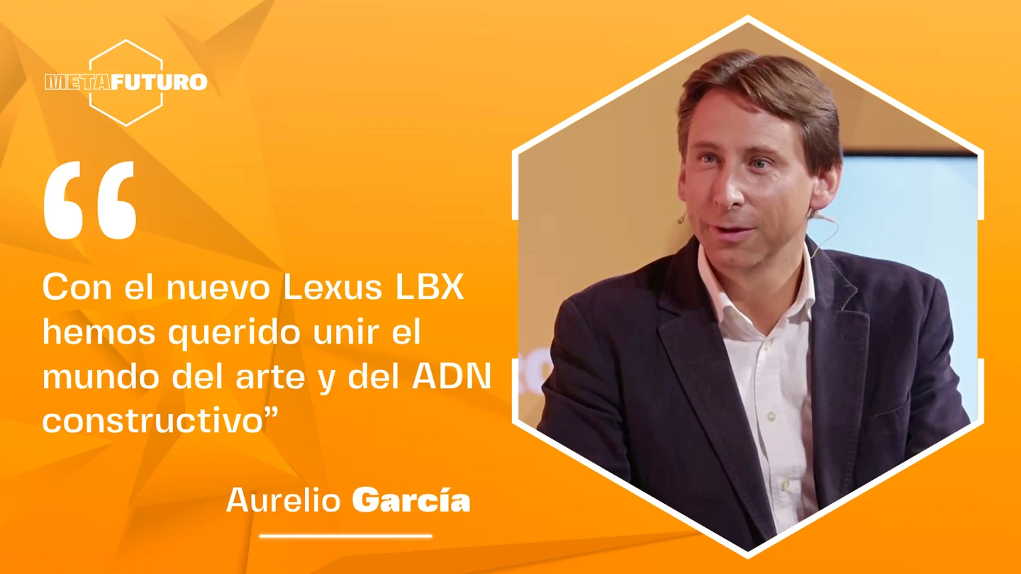 Aurelio García: "Con el nuevo Lexus LBX hemos querido unir el mundo del arte y del ADN constructivo" Aurelio García: "Con el nuevo Lexus LBX hemos querido unir el mundo del arte y del ADN constructivo"