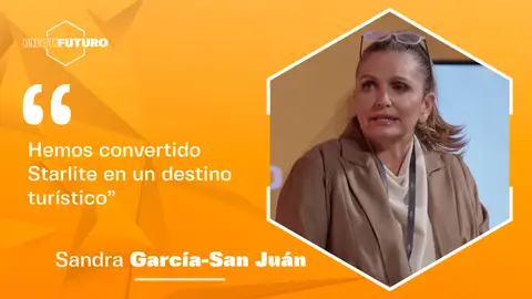 Sandra García-Sanjuán: "Hemos convertido Starlite en un destino turístico" Sandra García-Sanjuán: "Hemos convertido Starlite en un destino turístico"