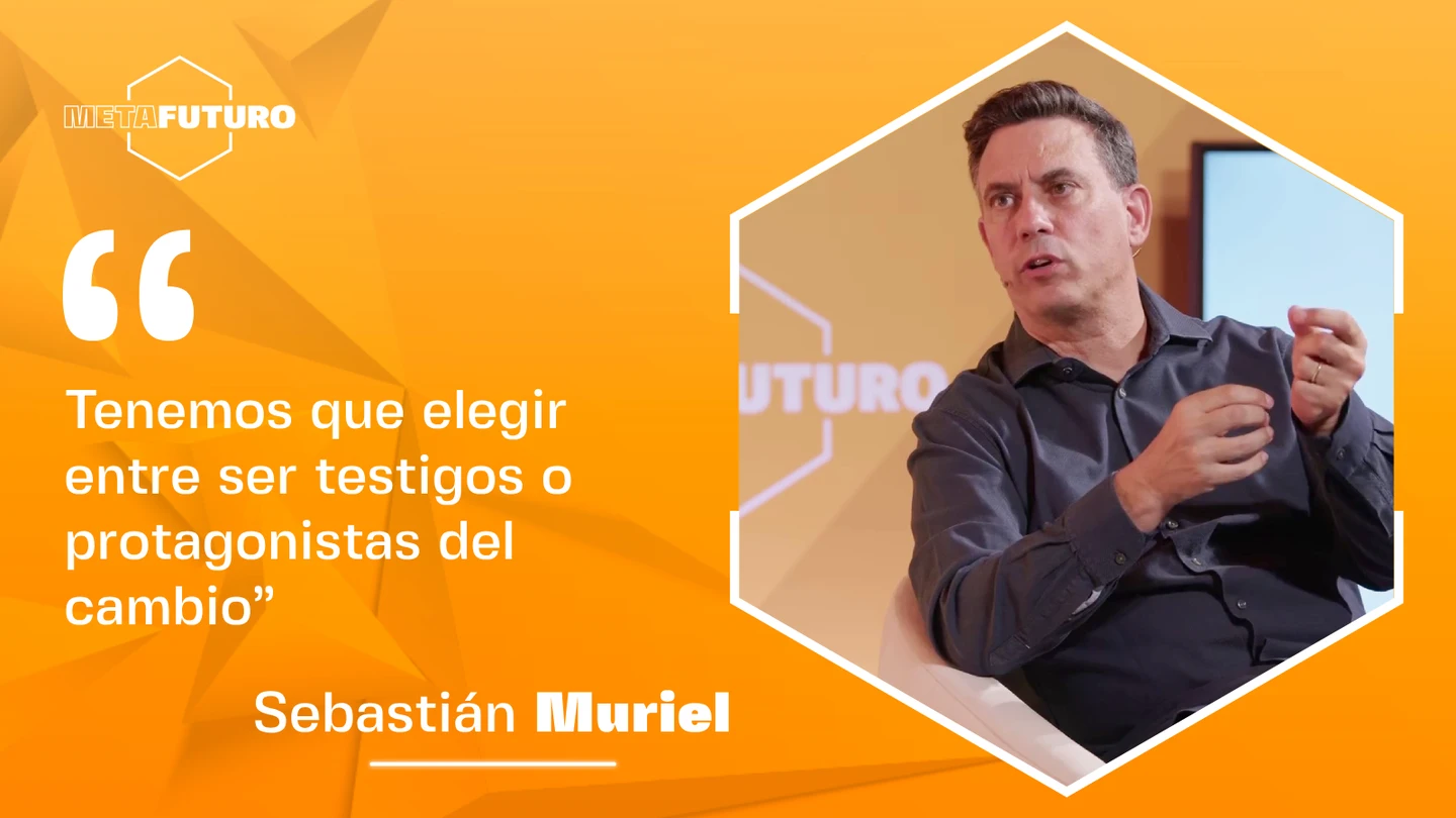Sebastián Muriel: "Tenemos que elegir ser testigos o protagonistas del cambio" Sebastián Muriel: "Tenemos que elegir ser testigos o protagonistas del cambio"