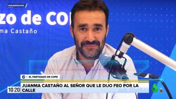 Juanma Castaño se venga a través de la radio del hombre que le llamó feo por la calle
