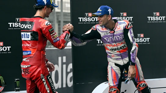 Jorge Martín y Pecco Bagnaia Jorge Martín y Pecco Bagnaia