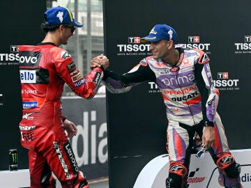 Jorge Mart&iacute;n y Pecco Bagnaia