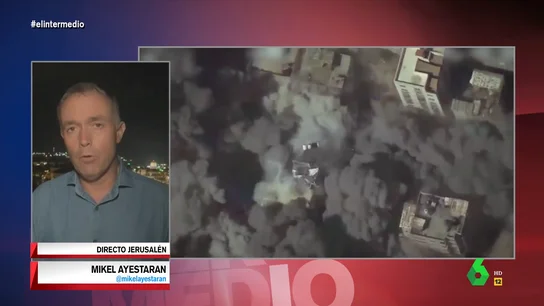 Mikel Ayestaran, de la guerra entre Israel y Hamás: "Cada 15 minutos muere un niño en la franja de Gaza" Mikel Ayestaran, de la guerra entre Israel y Hamás: "Cada 15 minutos muere un niño en la franja de Gaza"