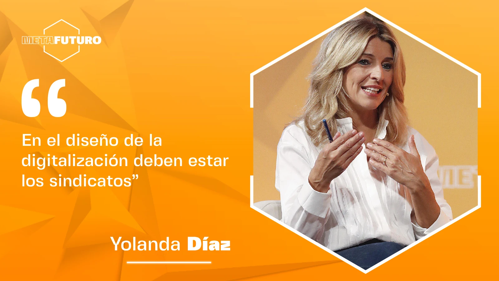 Yolanda Diaz, sobre la IA: “Debe haber un respeto absoluto a los derechos laborales”