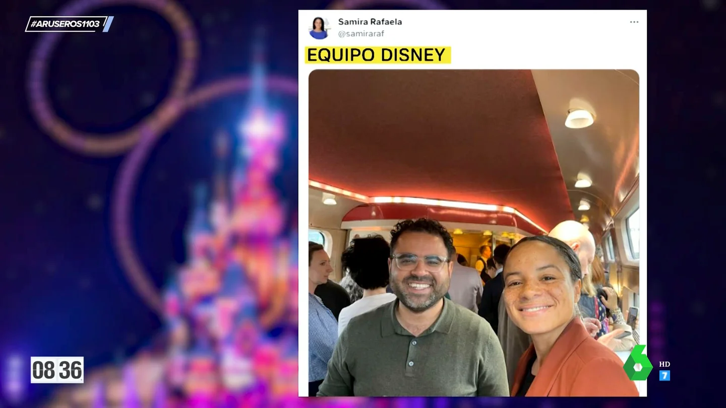 Un tren lleno de eurodiputados acaba en Disneyland Paris por error Un tren lleno de eurodiputados acaba en Disneyland Paris por error