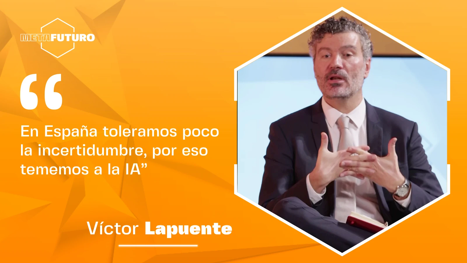 Víctor Lapuente: “En España toleramos poco la incertidumbre, por eso tememos a la IA”