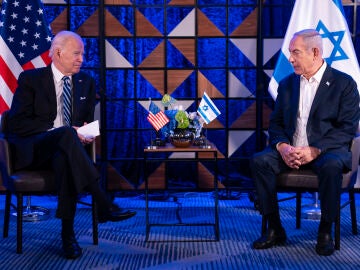 The US and Israel agree on a “continuous flow” of aid to Gaza in the face of a very long ground incursion
