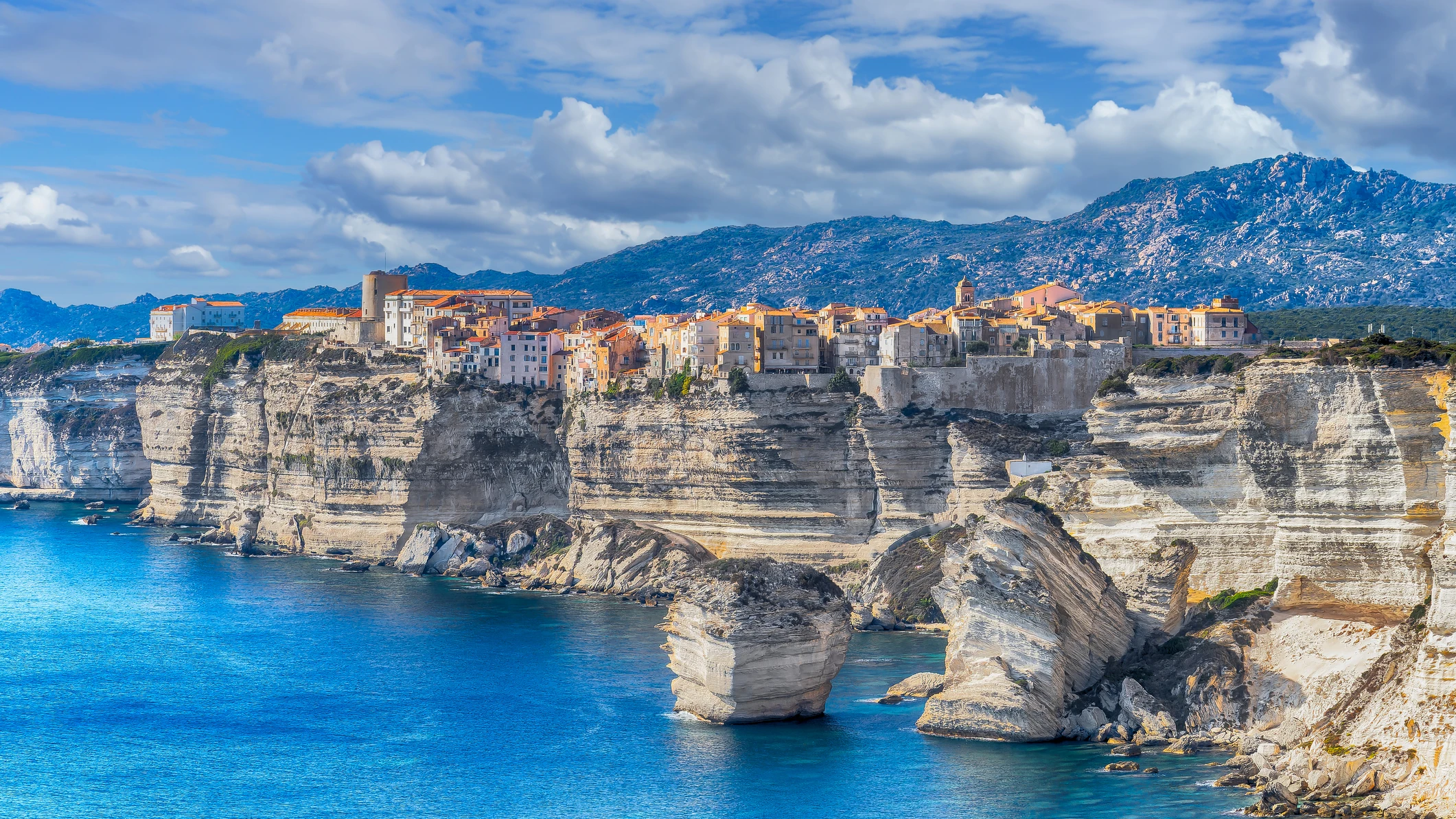 Bonifacio, pueblo medieval de la Isla de C&oacute;rcega