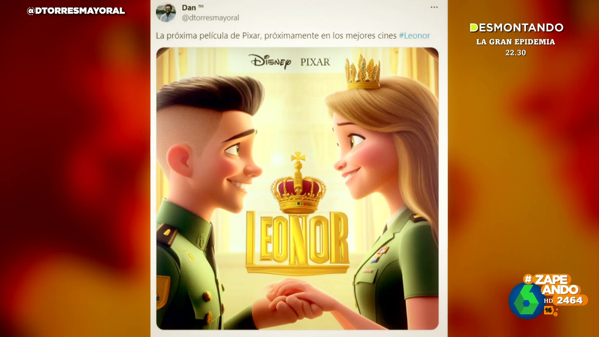 Una IA muestra cómo serían la princesa Leonor o Rosalía si fueran personajes de Pixar