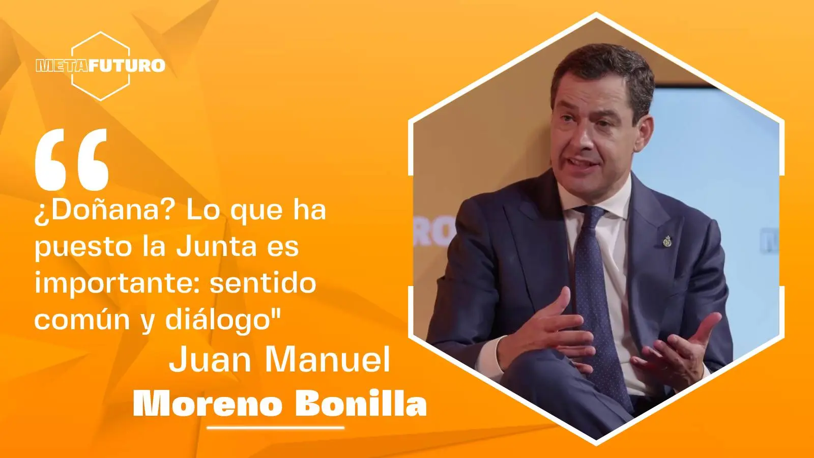 Juanma Moreno, en Metafuturo