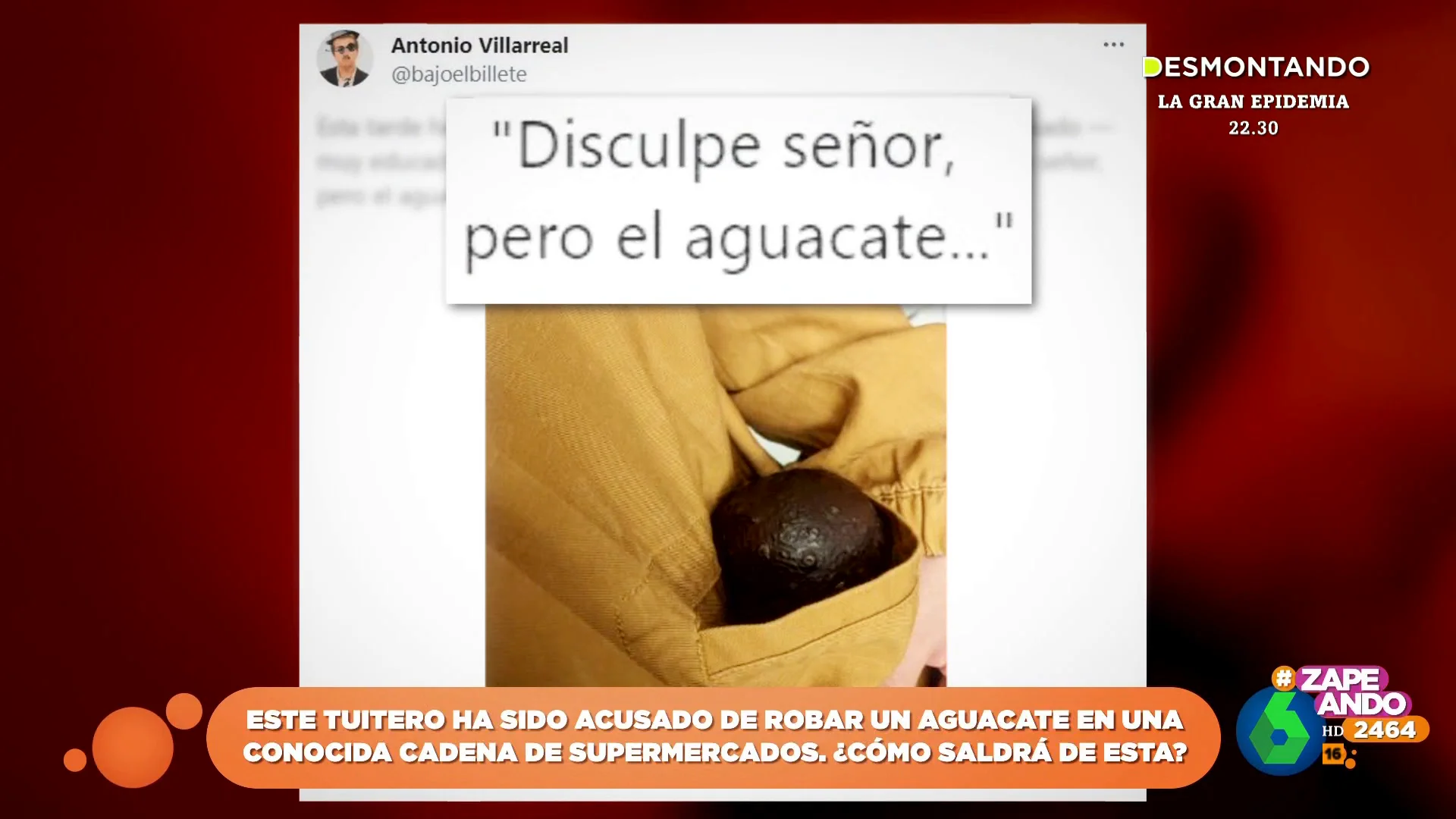 La divertida confusión de una cajera que cree ver un aguacate en el bolsillo de un cliente