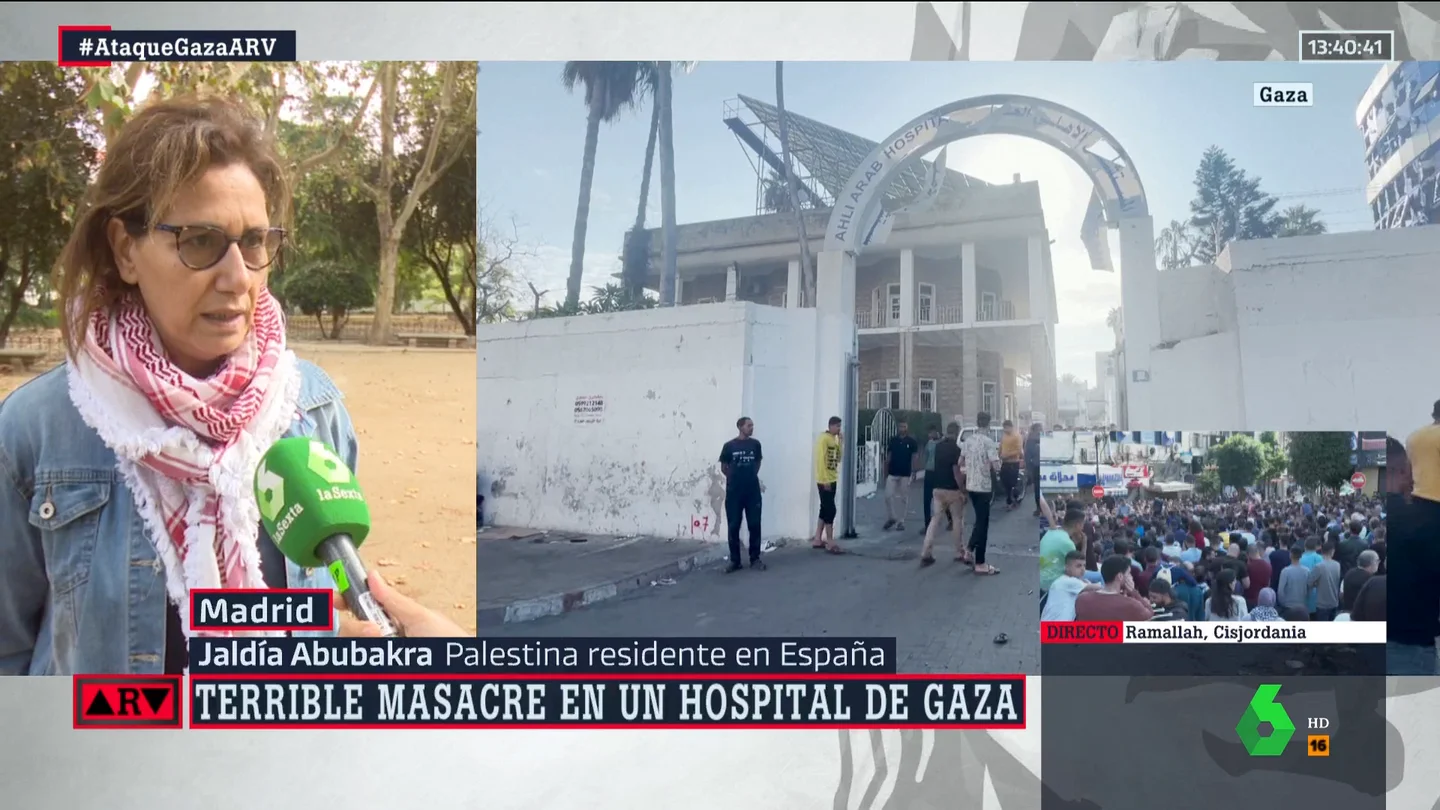 Jaldía Abubkra, palestina con familia en Gaza: "Que paren el genocidio ya" Jaldía Abubkra, palestina con familia en Gaza: "Que paren el genocidio ya"