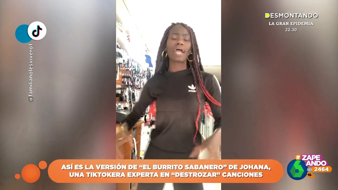 Una tiktoker versiona 'El burrito sabanero' y el resultado es hilarante Una tiktoker versiona 'El burrito sabanero' y el resultado es hilarante