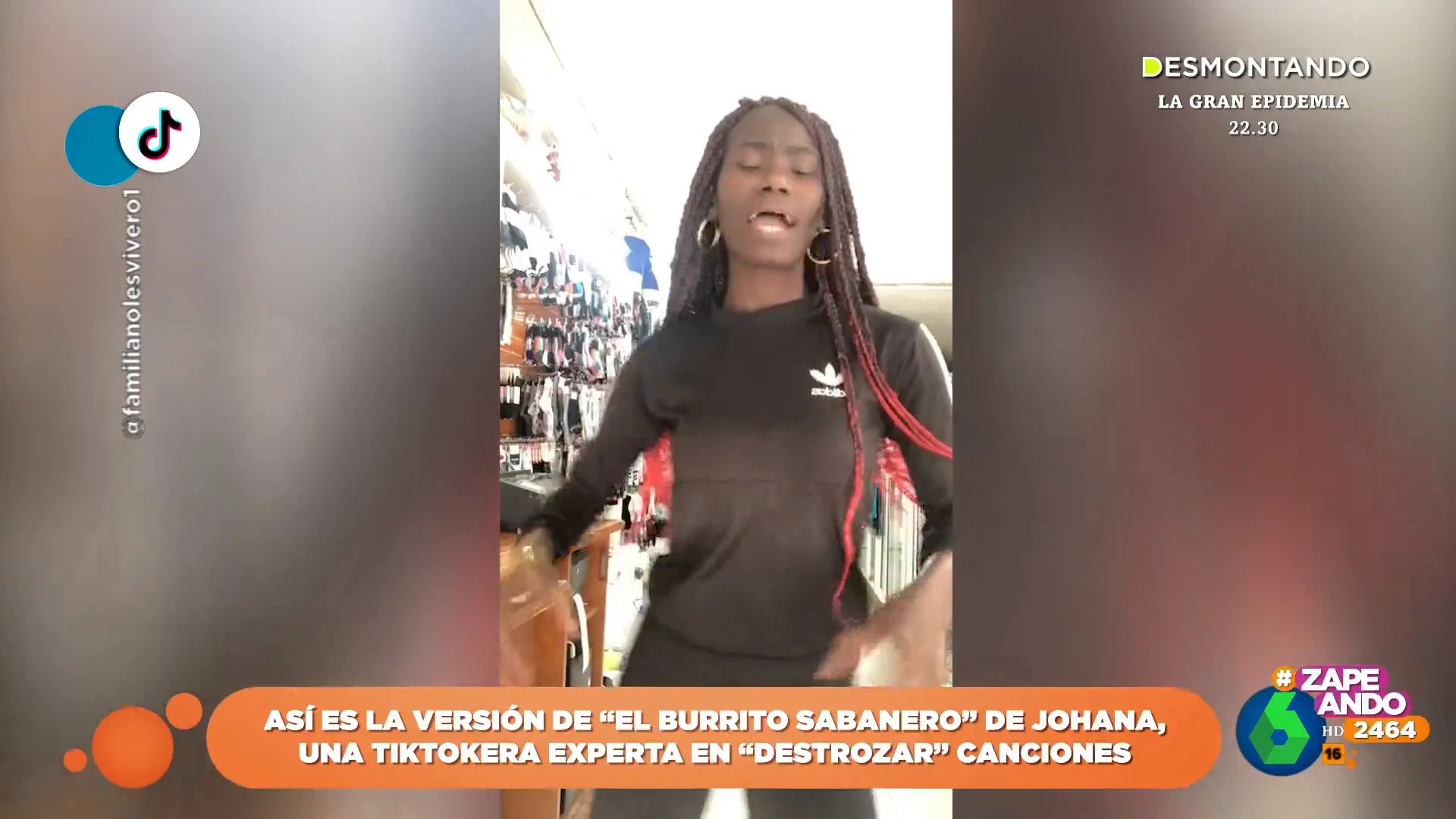 Una tiktoker versiona 'El burrito sabanero' y el resultado es hilarante