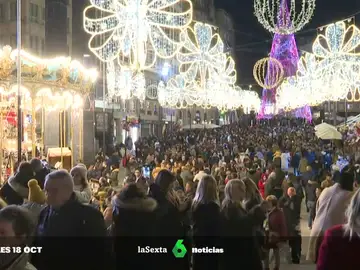 Los detractores de las luces en Vigo exigen más restricciones de ruido: &quot;Es un horror&quot;