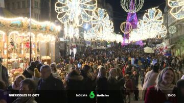 Los detractores de las luces en Vigo exigen más restricciones de ruido: "Es un horror"