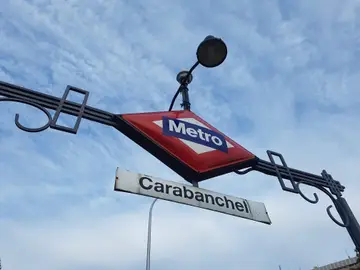 La parada de Carabanchel del Metro de Madrid