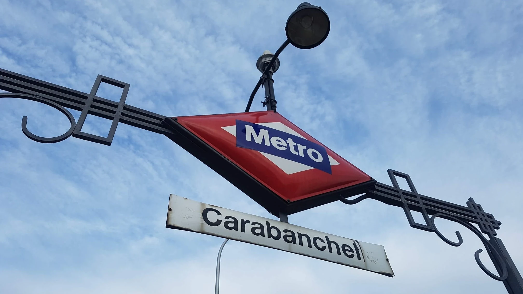 La parada de Carabanchel del Metro de Madrid