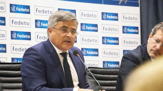 El presidente de Fedeto, Javier de Antonio Arribas El presidente de Fedeto, Javier de Antonio Arribas