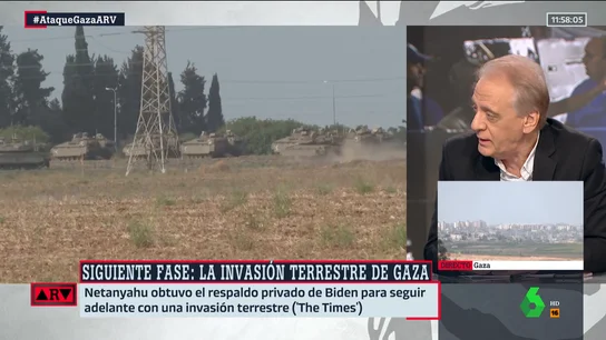 El análisis de Cembrero sobre la guerra en Israel: "Si quieren eliminar a Hamás, tienen que entrar" El análisis de Cembrero sobre la guerra en Israel: "Si quieren eliminar a Hamás, tienen que entrar"