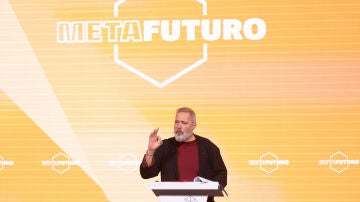 El periodista Dmitry Muratov, Premio Nobel de la Paz en 2021, en la segunda edición de ‘Metafuturo’, en el Ateneo de Madrid