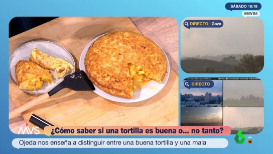 Pablo Ojeda explica por qu&eacute; la tortilla de patata tiene que ser cuajada