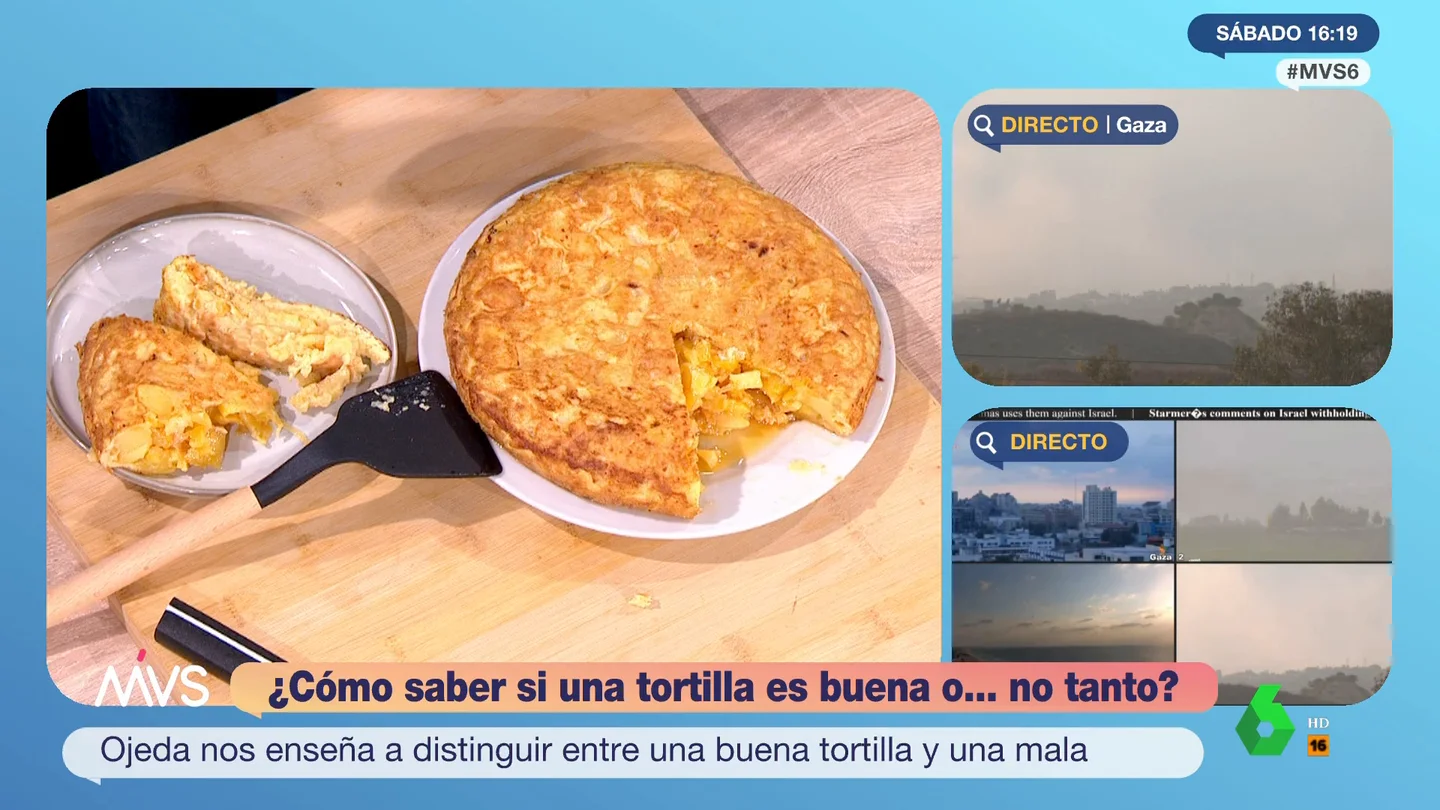 Pablo Ojeda explica por qué la tortilla de patata tiene que ser cuajada Pablo Ojeda explica por qué la tortilla de patata tiene que ser cuajada