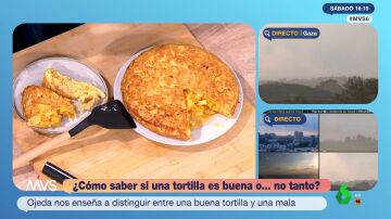 Pablo Ojeda explica por qué la tortilla de patata tiene que ser cuajada