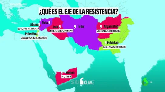 ¿Qué es el Eje de la Resistencia? Así funciona la amenaza de Irán que "hará arrepentirse" a Israel ¿Qué es el Eje de la Resistencia? Así funciona la amenaza de Irán que "hará arrepentirse" a Israel