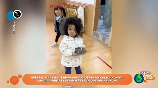 La curiosa iniciativa de un colegio en China: el día de los peinados raros La curiosa iniciativa de un colegio en China: el día de los peinados raros