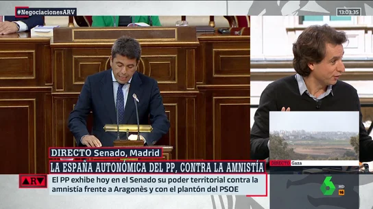 Lluís Orriols, tajante sobre el debate de la amnistía en la Cámara Alta: "El Senado no funciona, es disfuncional" Lluís Orriols, tajante sobre el debate de la amnistía en la Cámara Alta: "El Senado no funciona, es disfuncional"